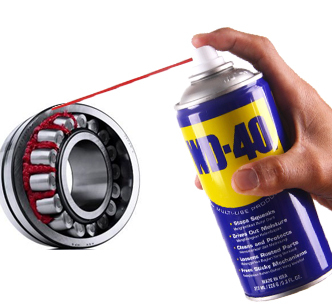 Можно ли смазывать подшипники WD-40